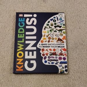 DK Knowledge Genius!: Hardcover Book A Quiz Encyclopedia to Knowledge